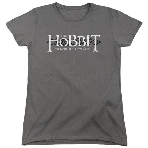 The Hobbit Ornate Logo Womens T-Shirt