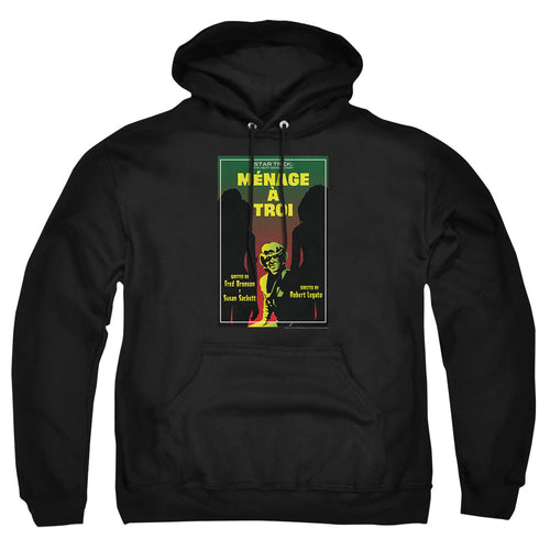 Star Trek Ménage à Troi Black Pullover Hoodie