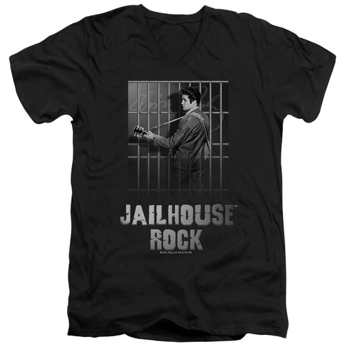 Elvis Presley Jailhouse Rock V-Neck T-Shirt