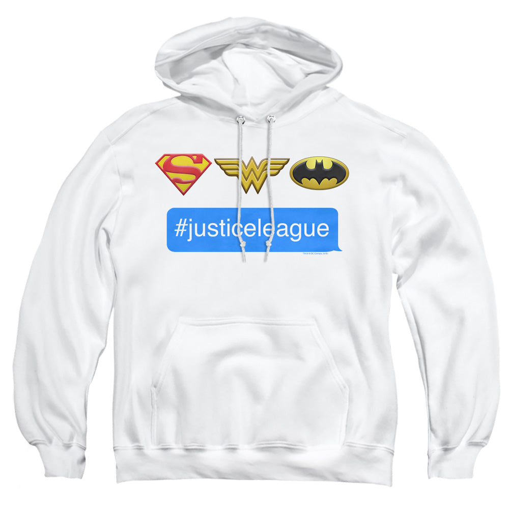 DC Comics Hashtag Jla Pullover Hoodie