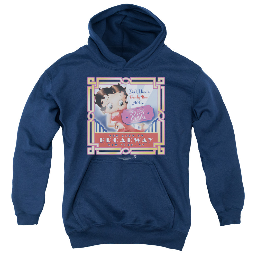 Betty Boop On Broadway Youth Hoodie