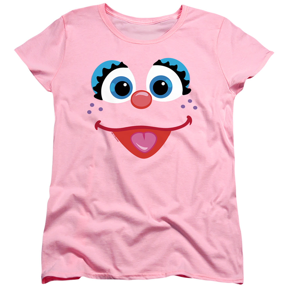 Sesame Street Abby Face Womens T-Shirt