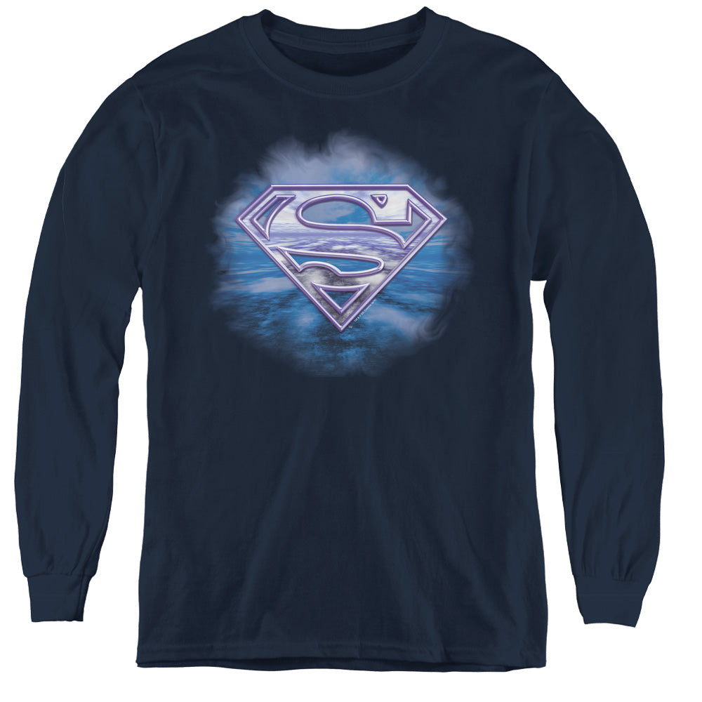 Superman Freedom of Flight Youth Long Sleeve T-Shirt