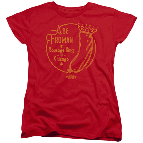 Ferris Bueller's Day Off Abe Froman Womens T-Shirt