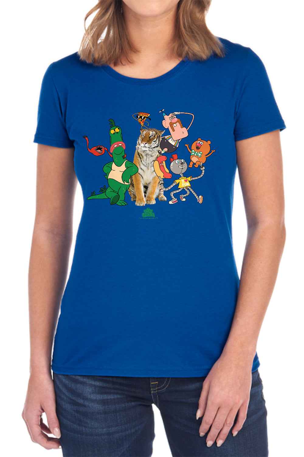 Uncle Grandpa Group Womens T-Shirt