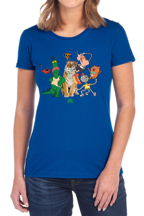 Uncle Grandpa Group Womens T-Shirt