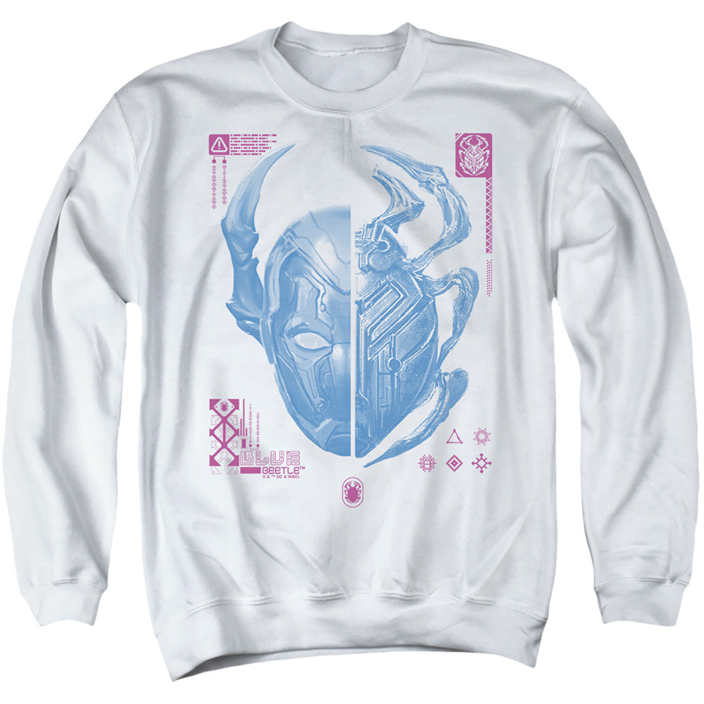 Blue Beetle Split Beetle Crewneck Sweatshirt