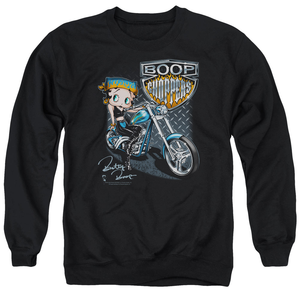 Betty Boop Choppers Crewneck Sweatshirt
