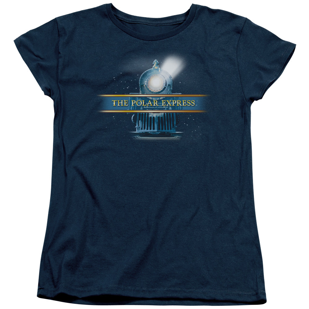 The Polar Express Train Logo Womens T-Shirt