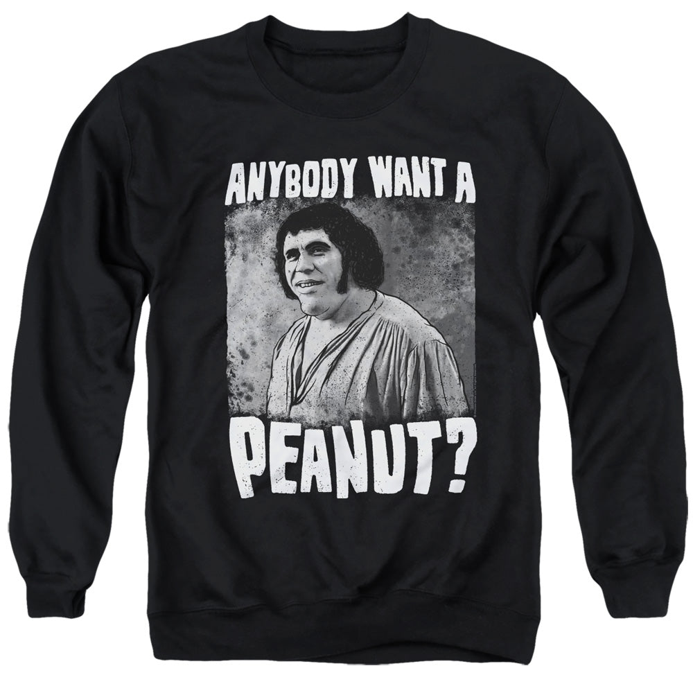 The Princess Bride A Giant Snack Black Crewneck Sweatshirt