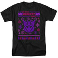 Transformers Decepticon Naughty List Ugly Christmas T-Shirt
