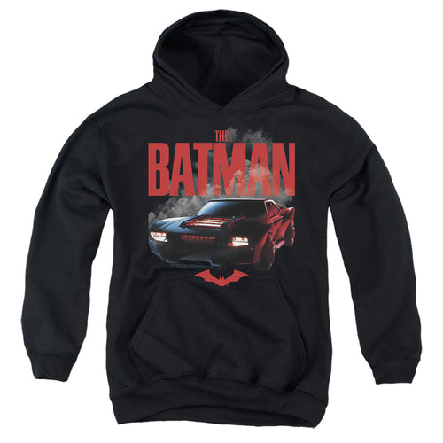The Batman Batmobile Youth Hoodie