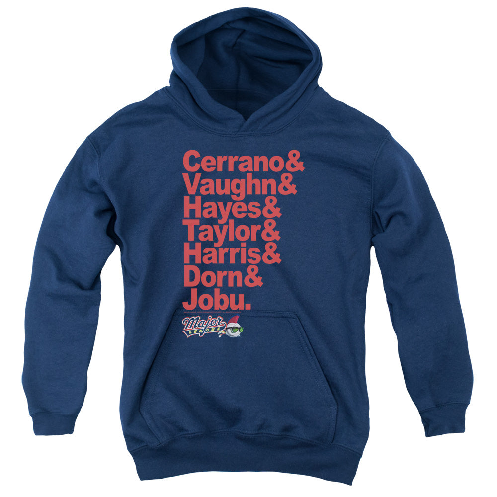 Major League Team Roster Youth Hoodie