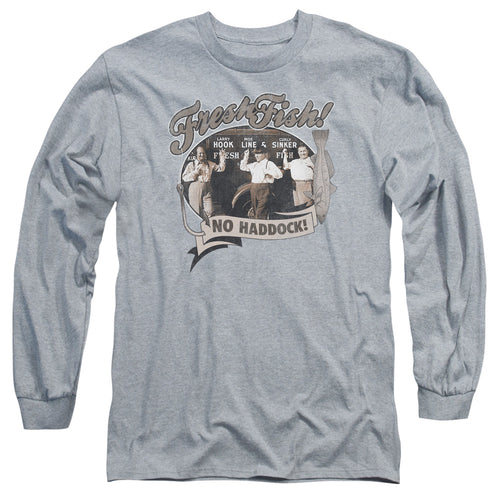 The Three Stooges Fresh Fish Long Sleeve T-Shirt
