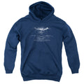 Batman v Superman Bw Logo Youth Hoodie