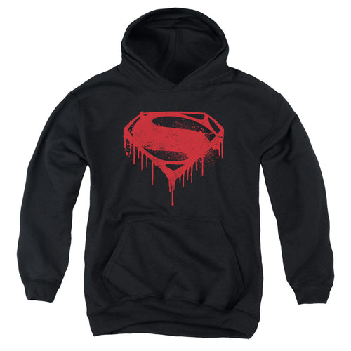Batman v Superman Splattered Youth Hoodie