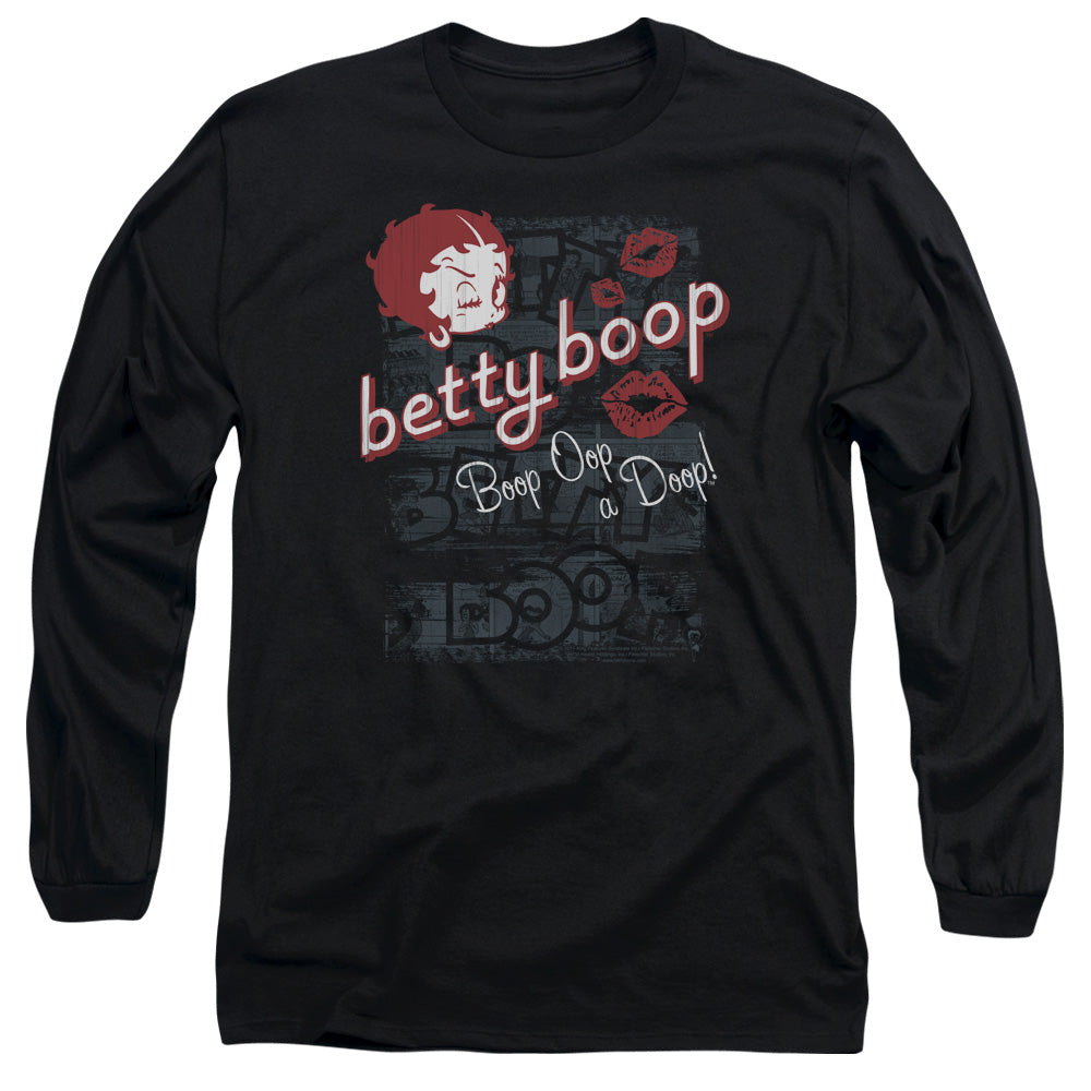 Betty Boop Boop Oop Long Sleeve T-Shirt