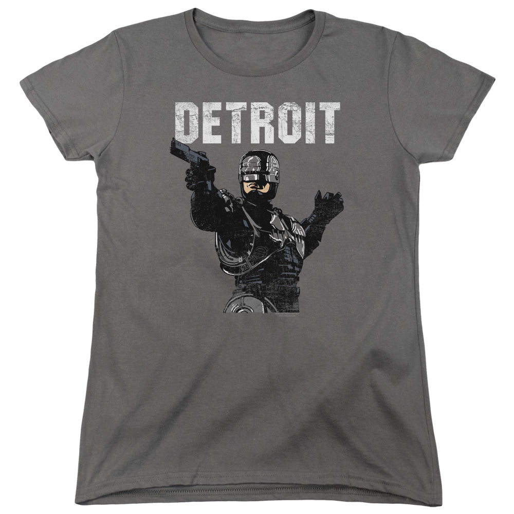 RoboCop Detroit Womens T-Shirt