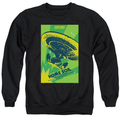 Star Trek Home Soil Black Crewneck Sweatshirt