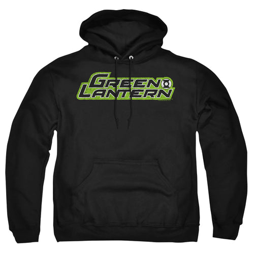 Green Lantern Scribble Title Pullover Hoodie