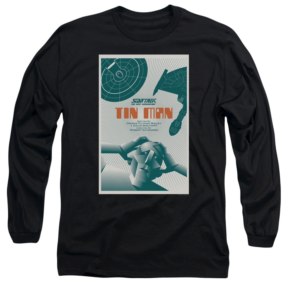 Star Trek Tin Man Black Long Sleeve T-Shirt