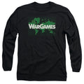 WarGames World Map Logo Long Sleeve T-Shirt