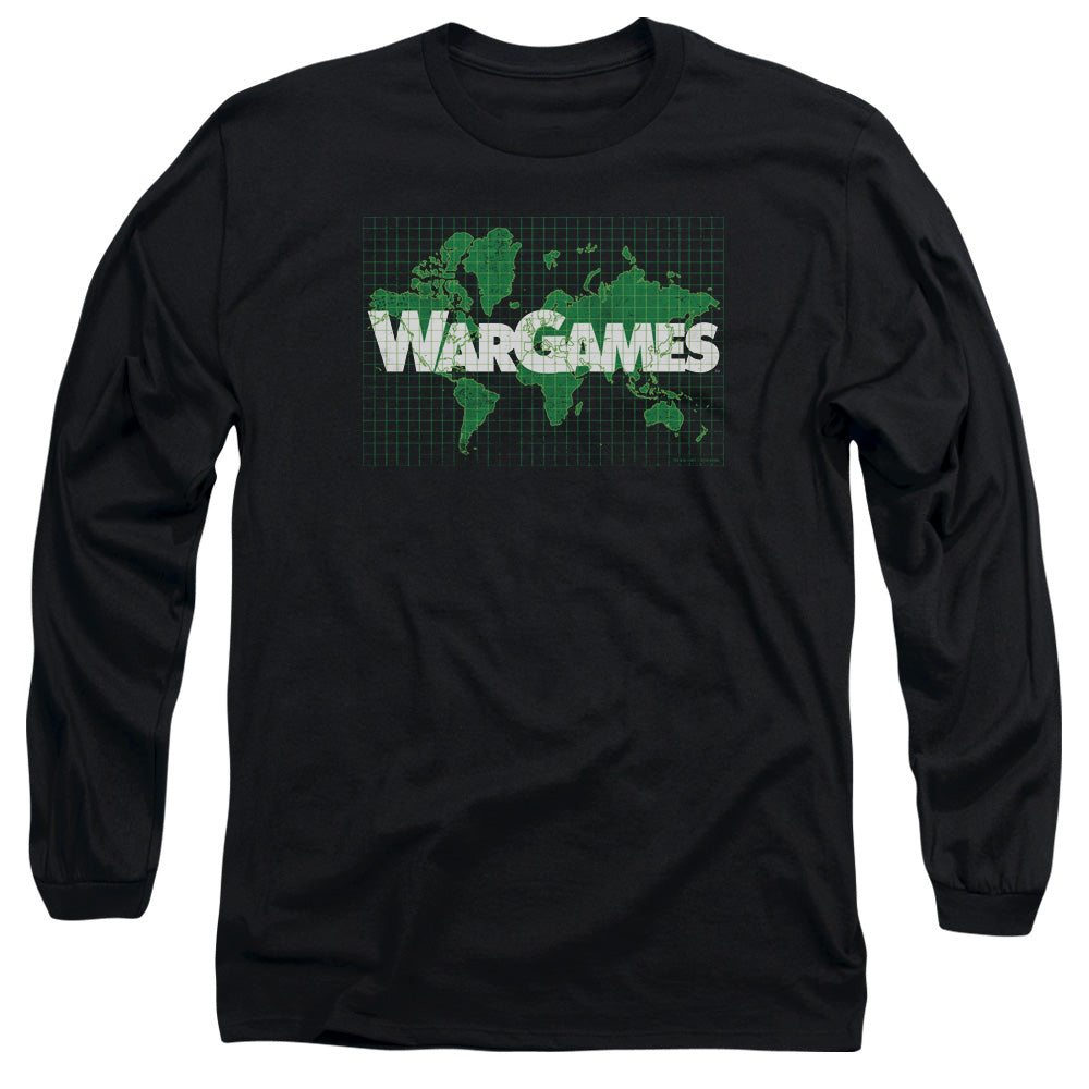 WarGames World Map Logo Long Sleeve T-Shirt