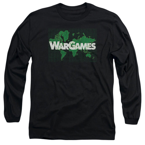 WarGames World Map Logo Long Sleeve T-Shirt