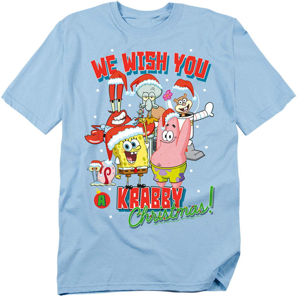 Spongebob Squarepants Crabby Christmas T-Shirt