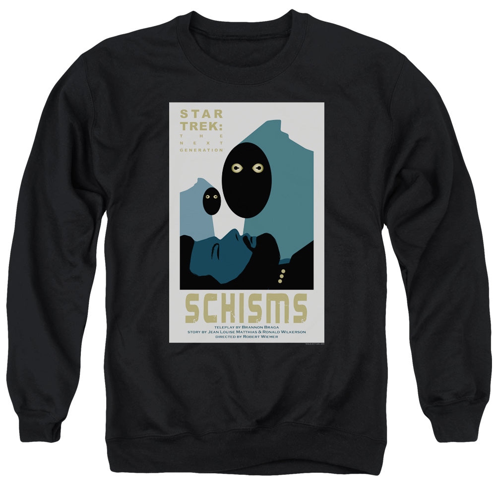 Star Trek Schisms Black Crewneck Sweatshirt