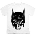 The Batman Skull on White Youth/Toddler T-Shirt