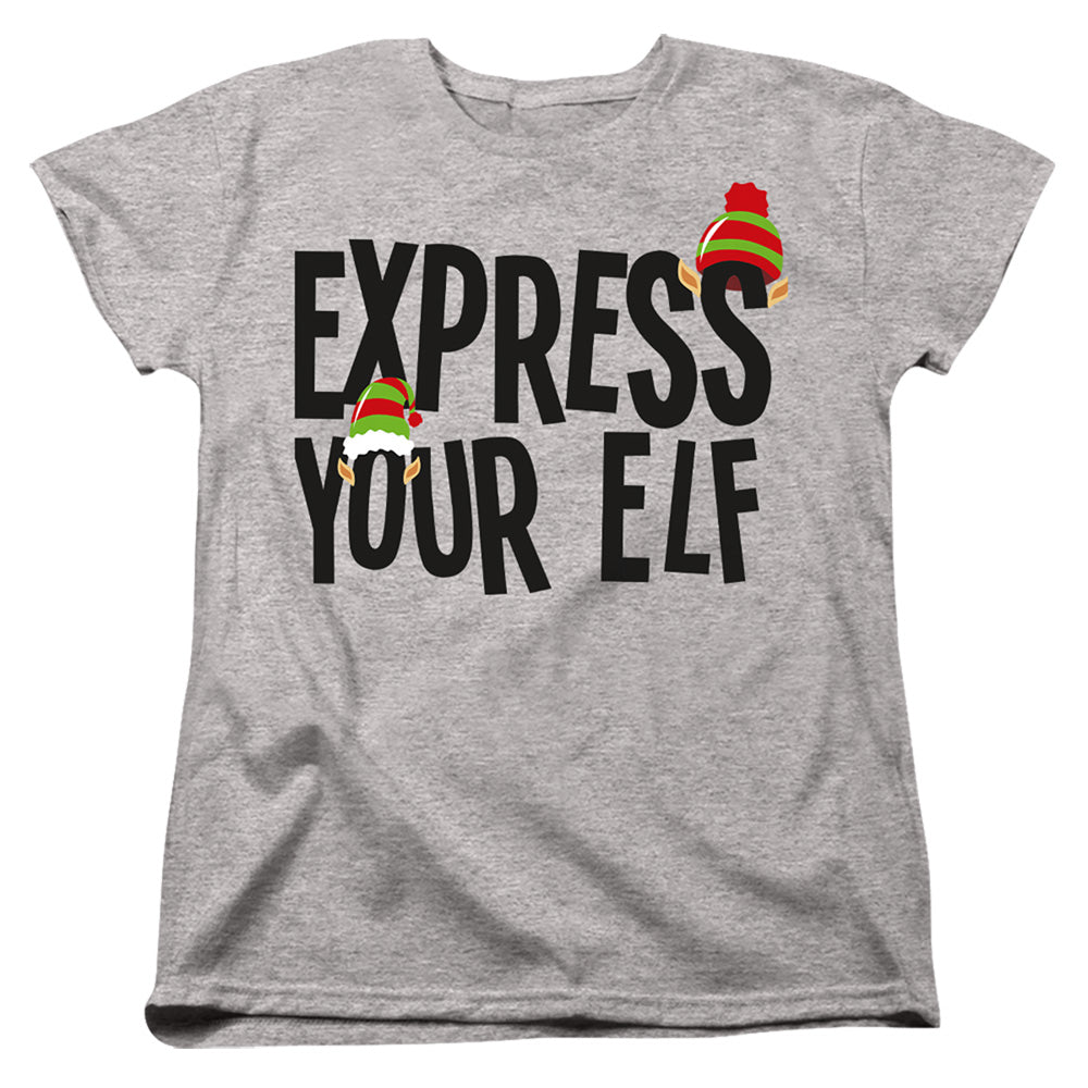 Christmas Express Your Elf Womens T-Shirt