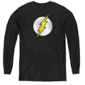 The Flash Flash Logo Distressed Youth Long Sleeve T-Shirt