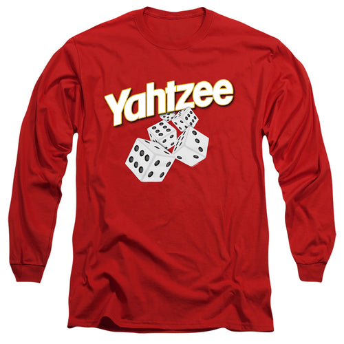 Yahtzee Tumbling Dice Long Sleeve T-Shirt