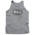 Batman Rivited Metal Logo Tank Top