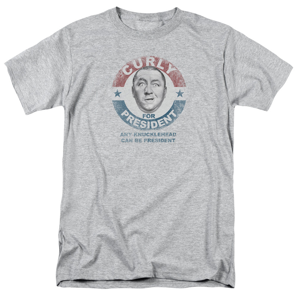 The Three Stooges Curly for President Any Knucklehead T-Shirt