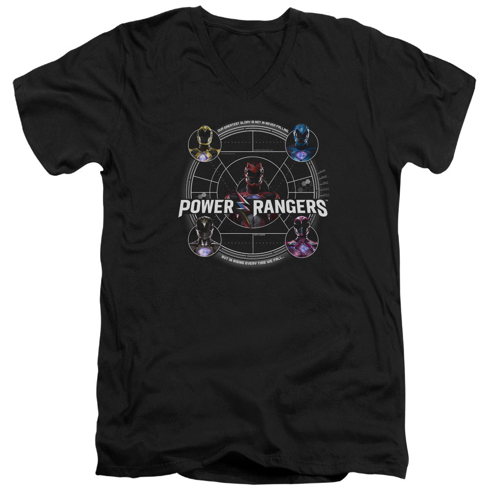 Mighty Morphin Power Rangers: The Movie Greatest Glory V-Neck T-Shirt