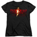 Shazam! Fury of the Gods Movie Logo Womens T-Shirt