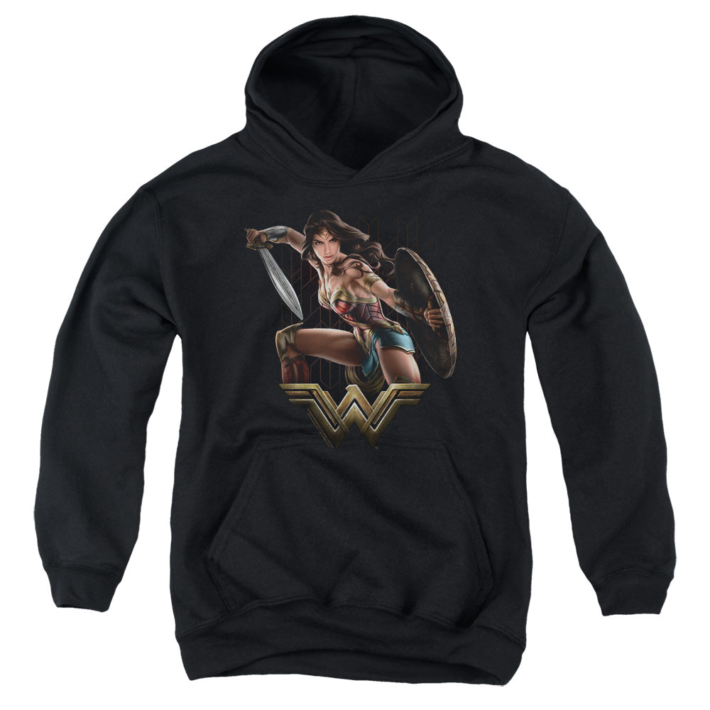 Wonder Woman (2017) Fight Youth Hoodie