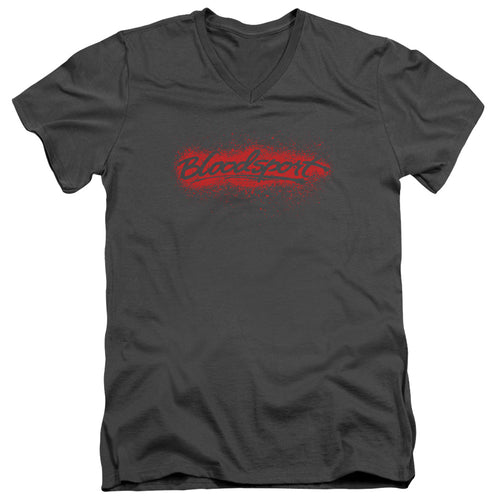 Bloodsport Blood Splatter V-Neck T-Shirt