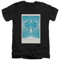 Star Trek Where No Man Has Gone Before Black V-Neck T-Shirt