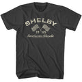 American Muscle Classic Carroll Shelby t-shirt in smoke gray