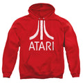 Atari Rough Logo Red Pullover Hoodie