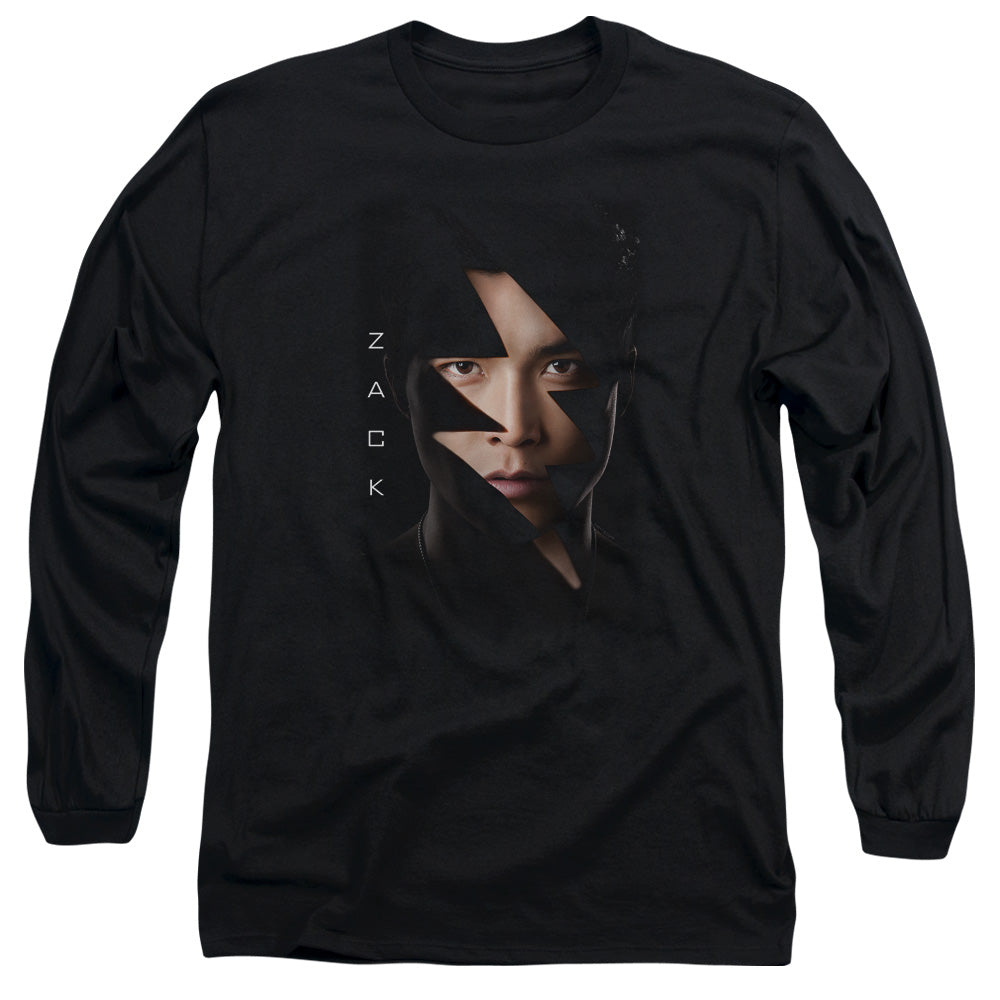 Mighty Morphin Power Rangers: The Movie Zack Bolt Long Sleeve T-Shirt