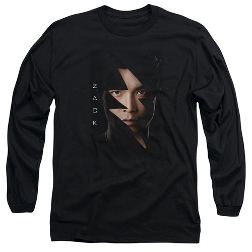 Mighty Morphin Power Rangers: The Movie Zack Bolt Long Sleeve T-Shirt