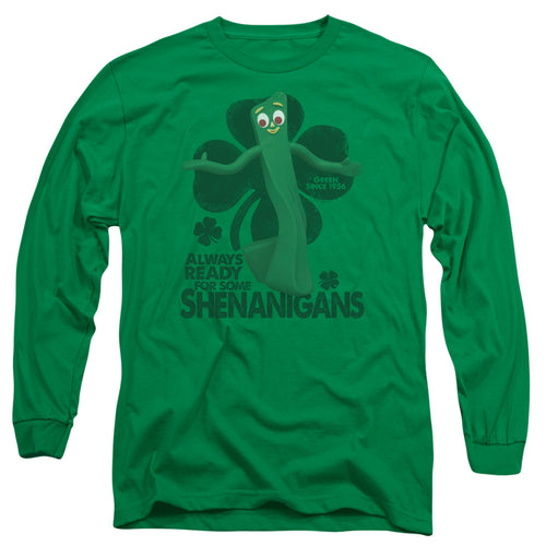 Gumby Shenanigans Long Sleeve T-Shirt