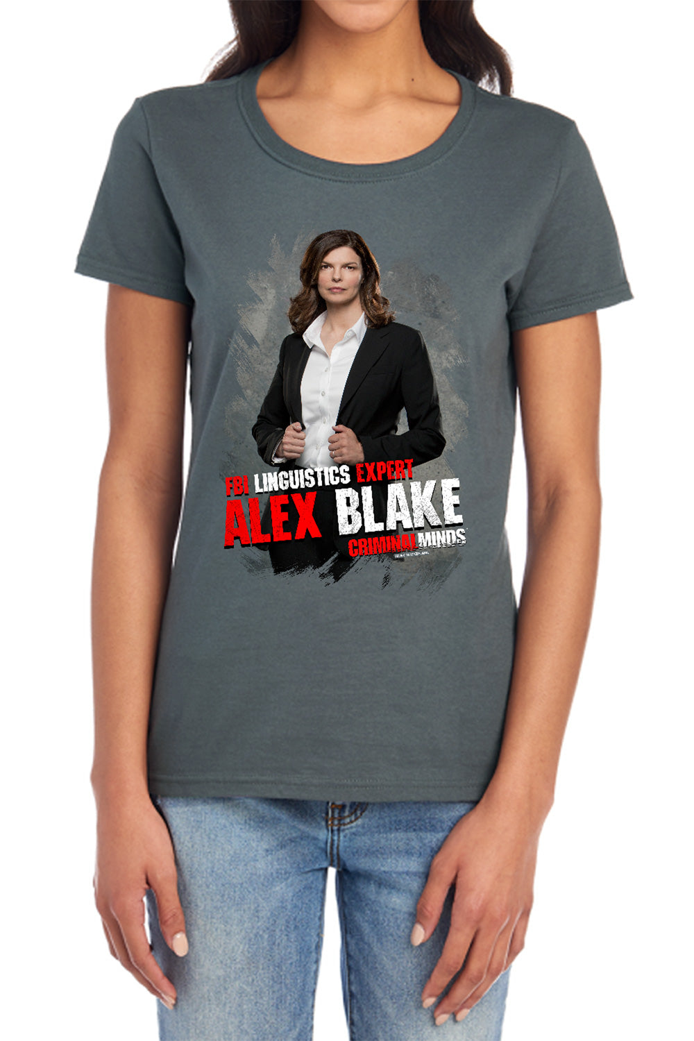 Criminal Minds Alex Blake Womens T-Shirt