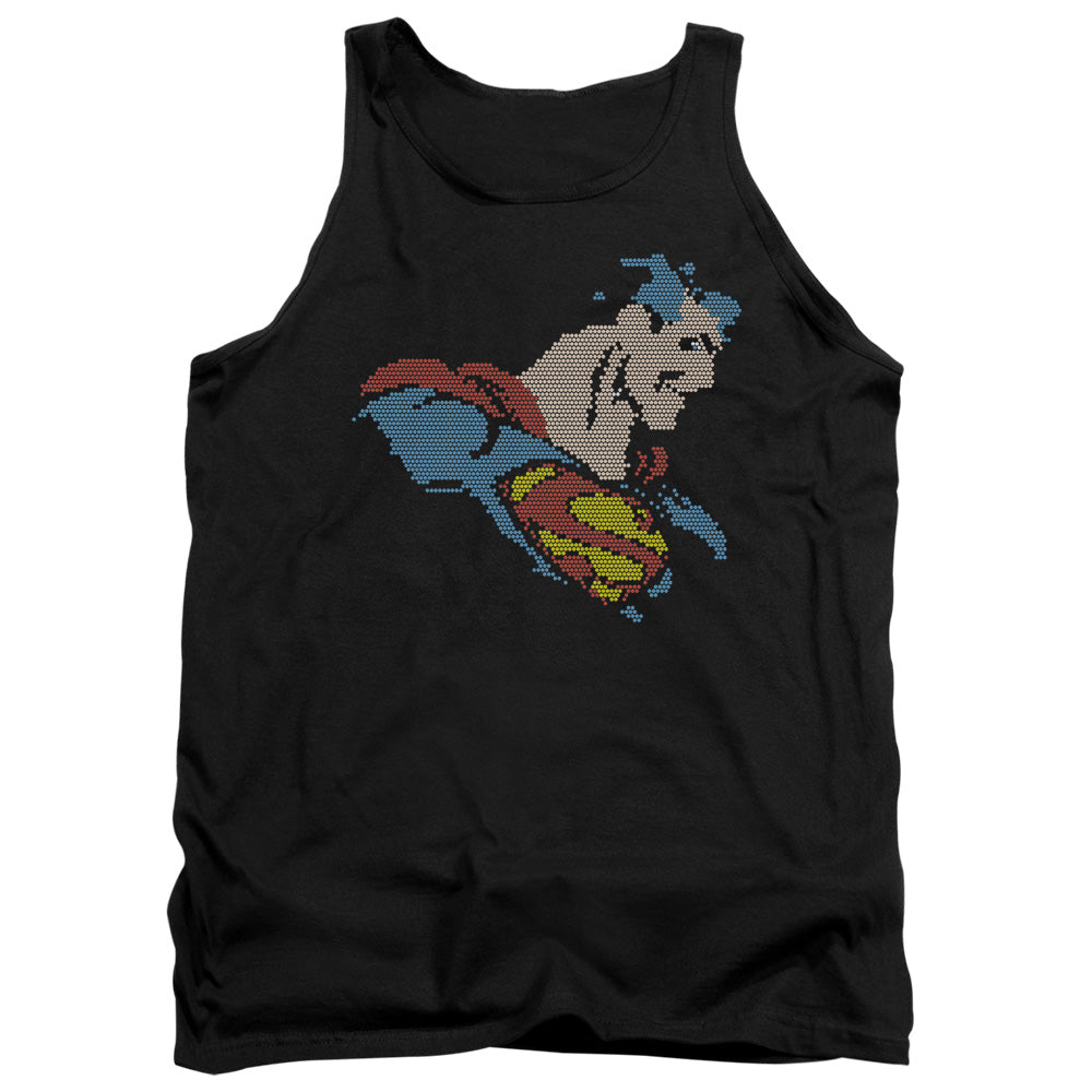 DC Comics Lite Brite Superman Tank Top