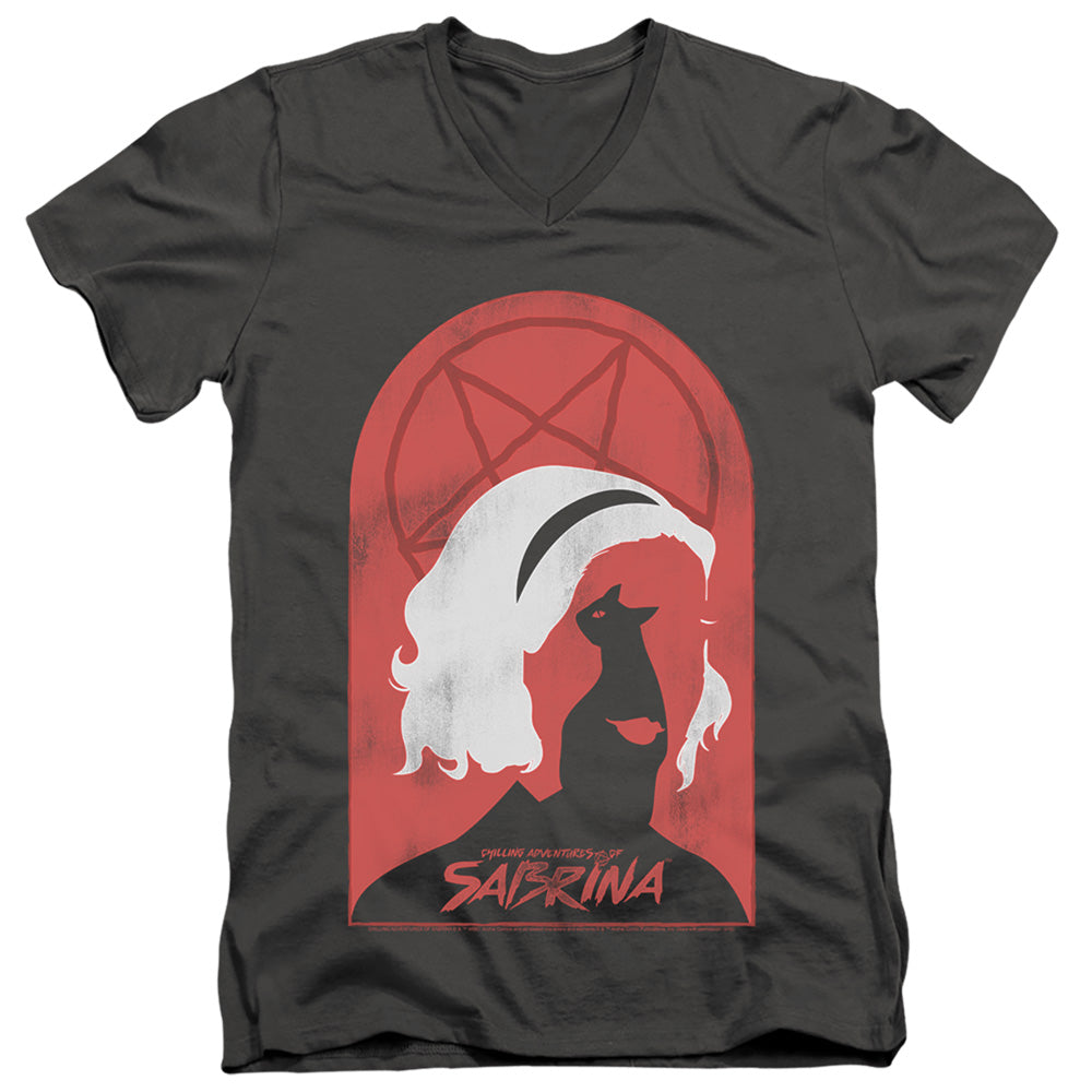Chilling Adventures Of Sabrina Sabrina And Salem V-Neck T-Shirt