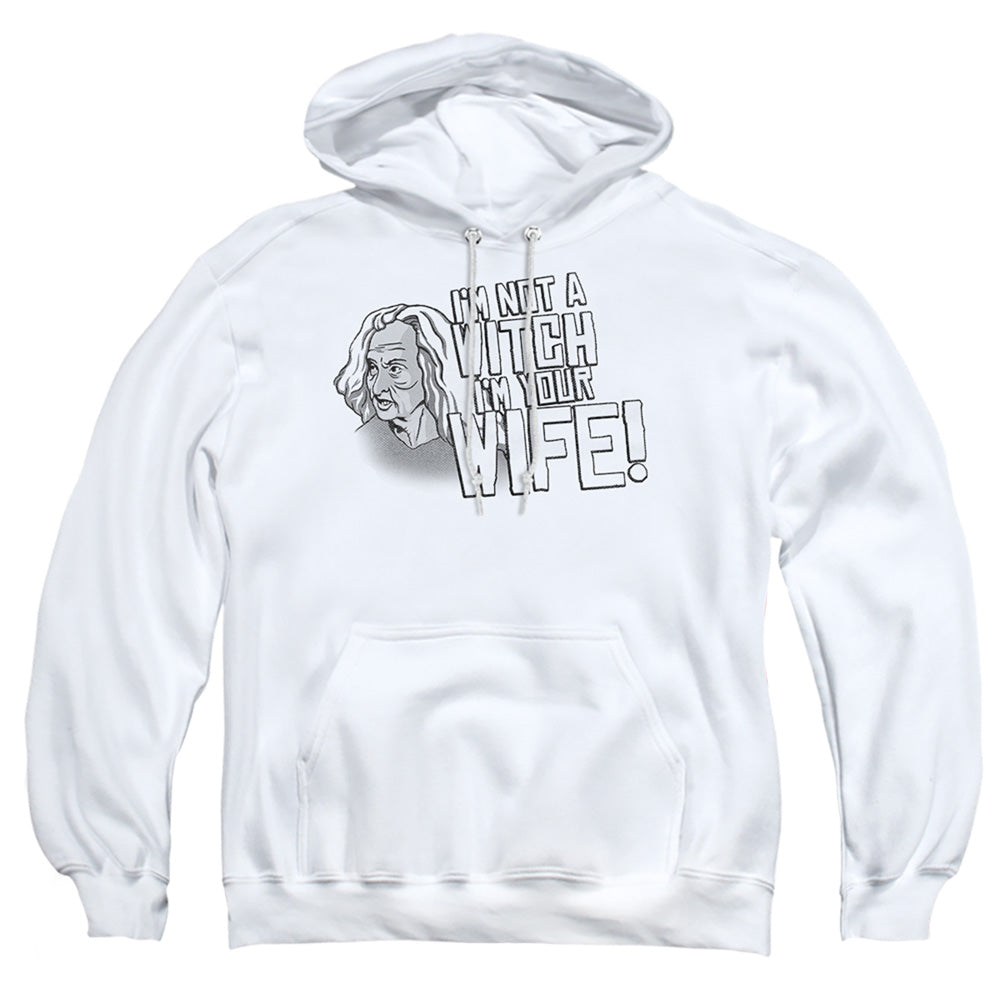 The Princess Bride Not a Witch White Pullover Hoodie